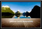 Johnson Family Association